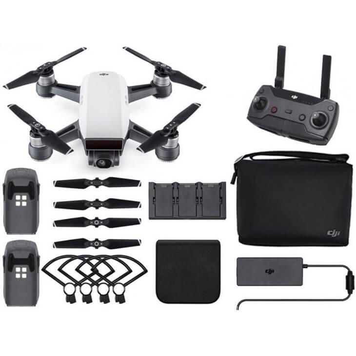 Drone Spark Fly More Combo, DJI , Controle + Mochila - Drone